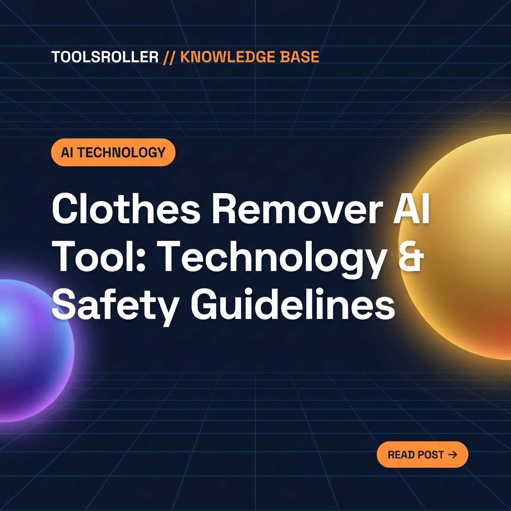 Clothes Remover AI Tool: Understanding the Technology and Its Real Uses